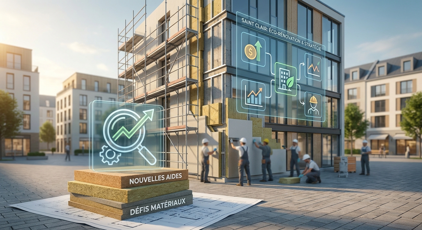 Isolation Extérieure Saint Clair : Nouvelles Aides, Défis Matériaux