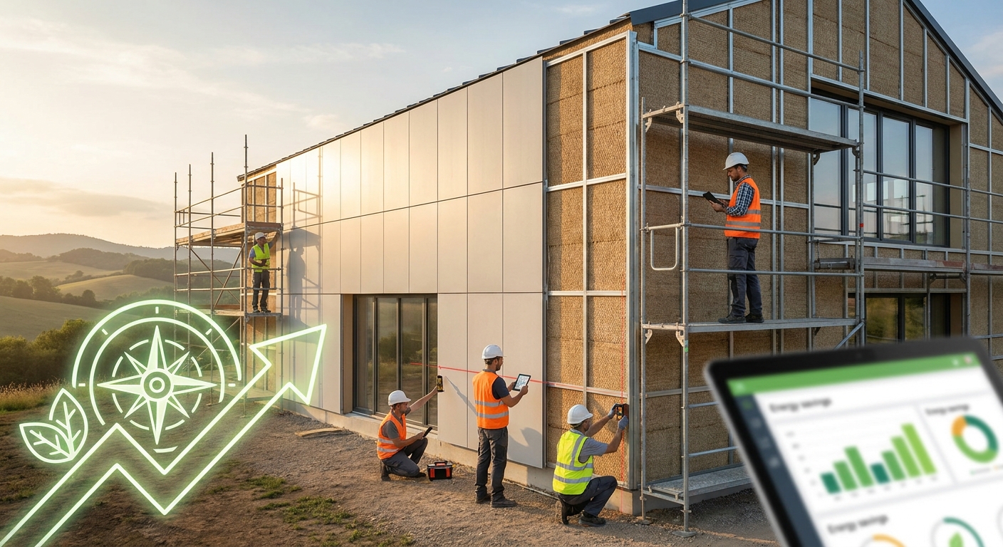 Expansion majeure pour l'entreprise isolation extérieure à Roiffieux